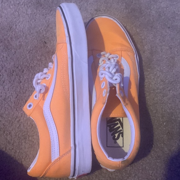 Bright neon orange vans - Picture 2 of 3